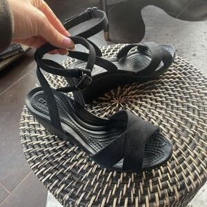 CROCS Black Women's Sandals